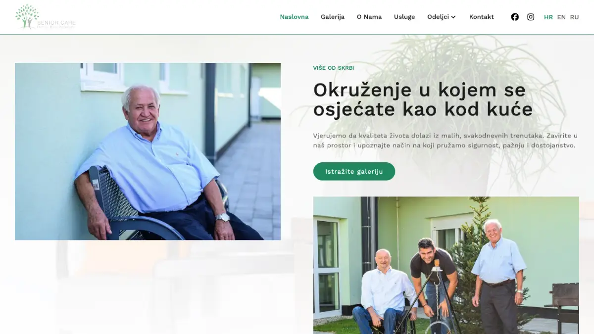 Preview image published by seniorcare.hr